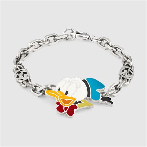 gucci donald duck bracelet|Disney x Gucci Donald Duck bracelet .